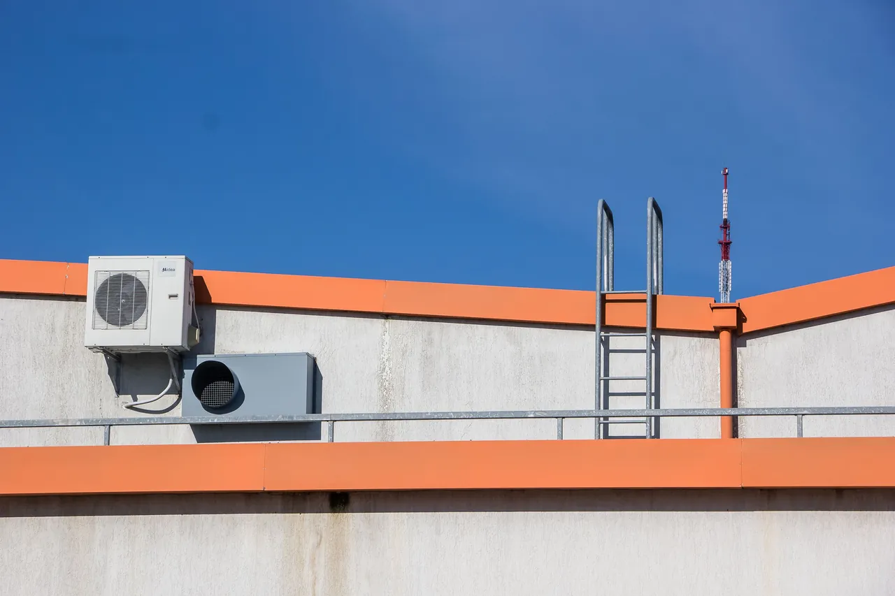 Sistema HVAC comercial e PMOC
